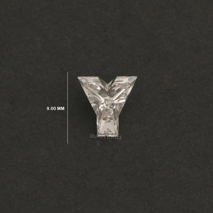 Y Letter 9.00 MM Alphabet Diamond