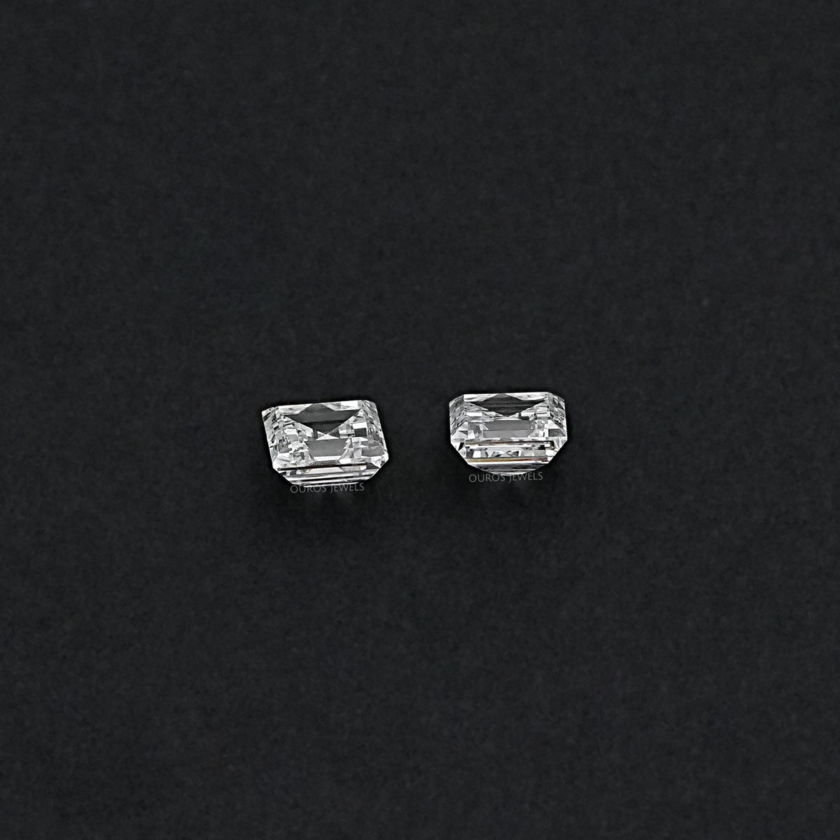 Carre Cut Lab Grown Matching Pair Diamond Loose