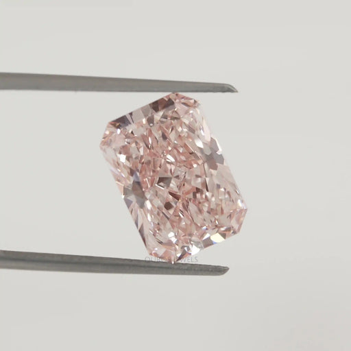 Pink Loose Lab Grown Diamond 