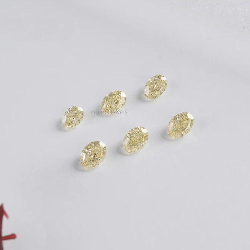 [Certified Loose Yellow Lab Grown Diamonds]-[Ouros Jewels]