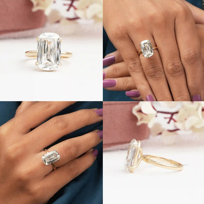 [Collage of Criss Cut Diamond Ring]-[Ouros Jewels]