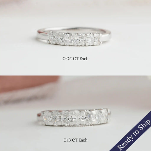 Diamond Eternity Wedding Ring for Her]-[Ouros Jewels]