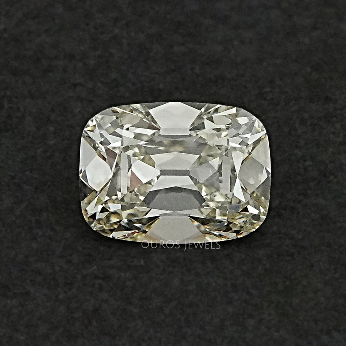 Old Mine Cushion Cut Lab Grown Diamond J To Z VS Loose