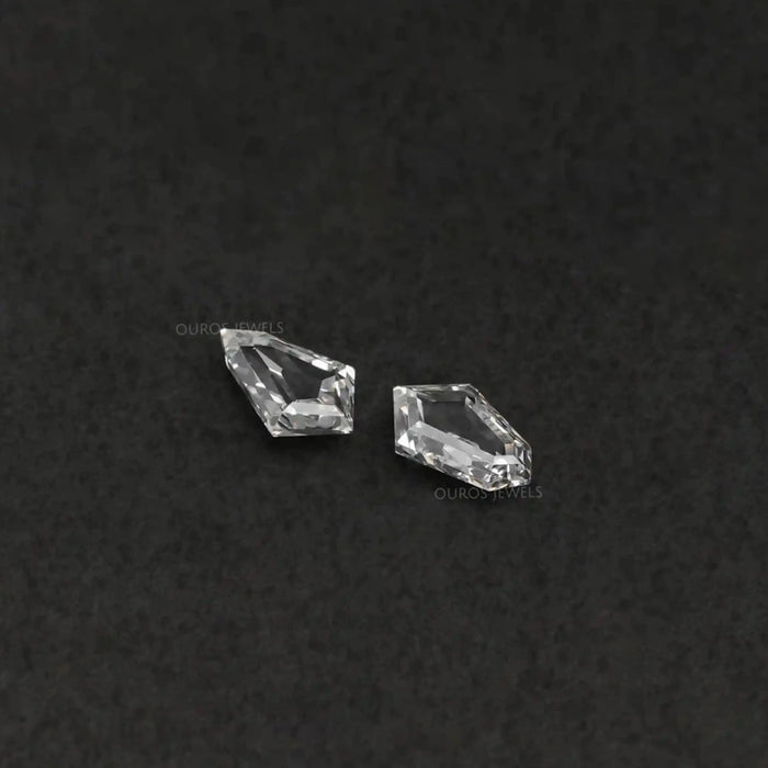Modified Arrow  Cut Lab Grown  Diamond Pair
