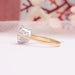 [14k Yellow Gold Solitaire Diamond Ring]-[Ouros Jewels]