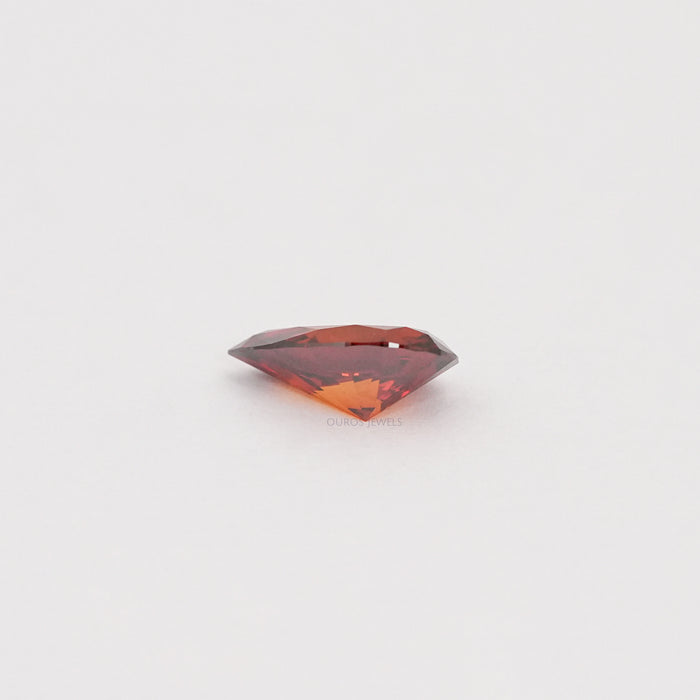 Red Pear Cut Lab Diamond Loose