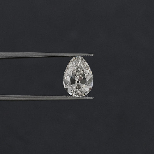 Old Mine Pear Lab Diamond Loose - Certified Loose