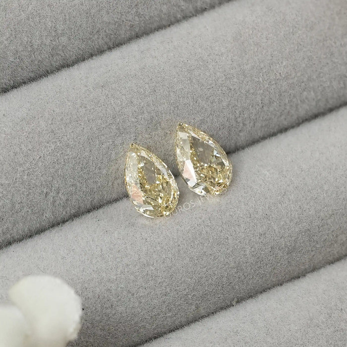 [Yellow Pear Diamonds]-[Ouros Jewels]