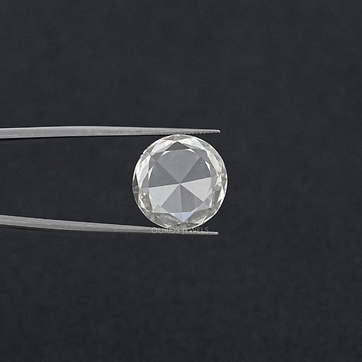 Rose Cut Round Lab Grown Diamond