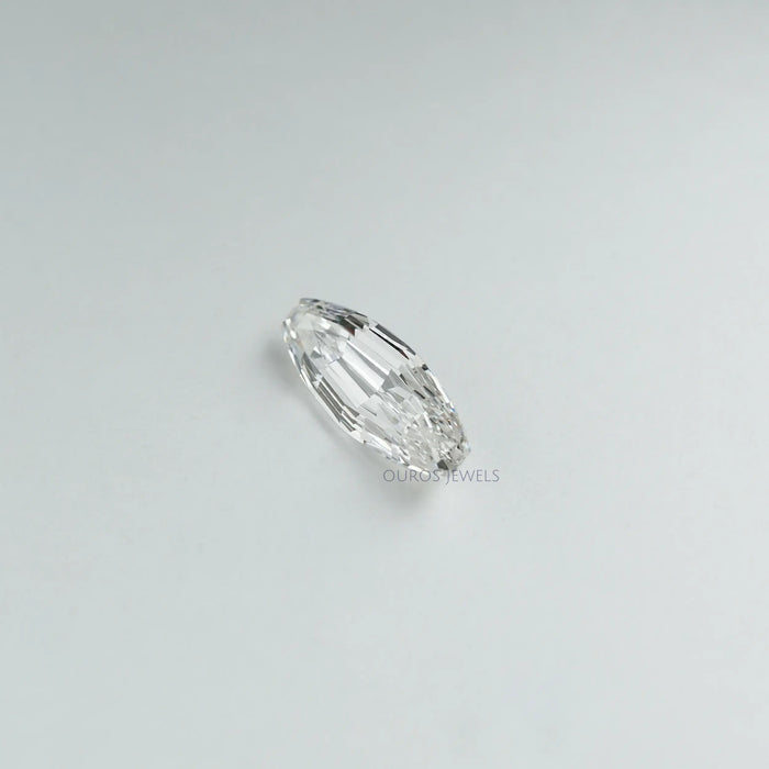 [ Long Oval Cut Lab Diamond]-[Ouros Jewels]