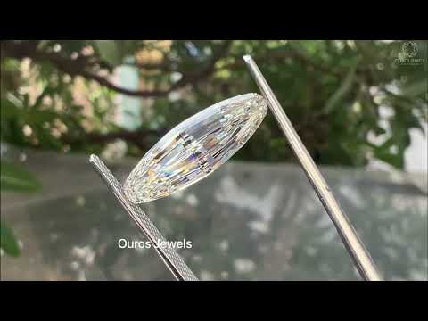 [Youtube Video of Oval Cut Lab Diamond]-[Ouros Jewels]
