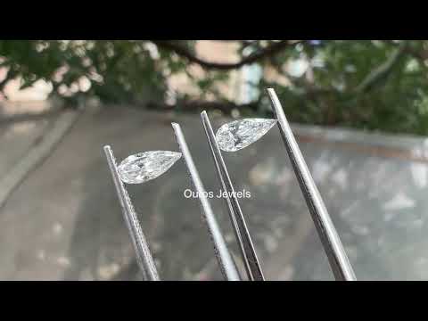[Youtube Video of Pear Cut Lab Diamond]-[Ouros Jewels]