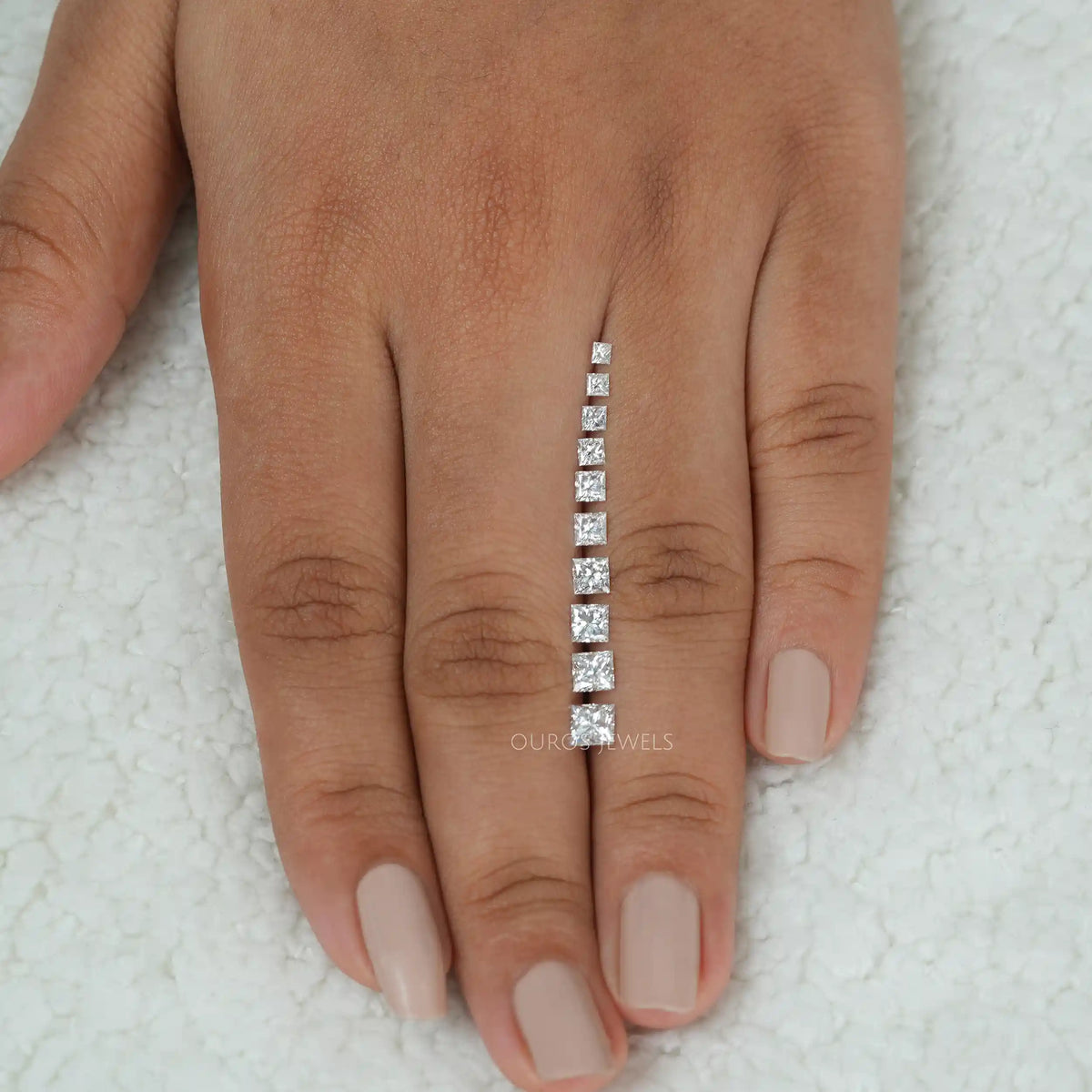Princess Cut Lab Grown Diamond Loose