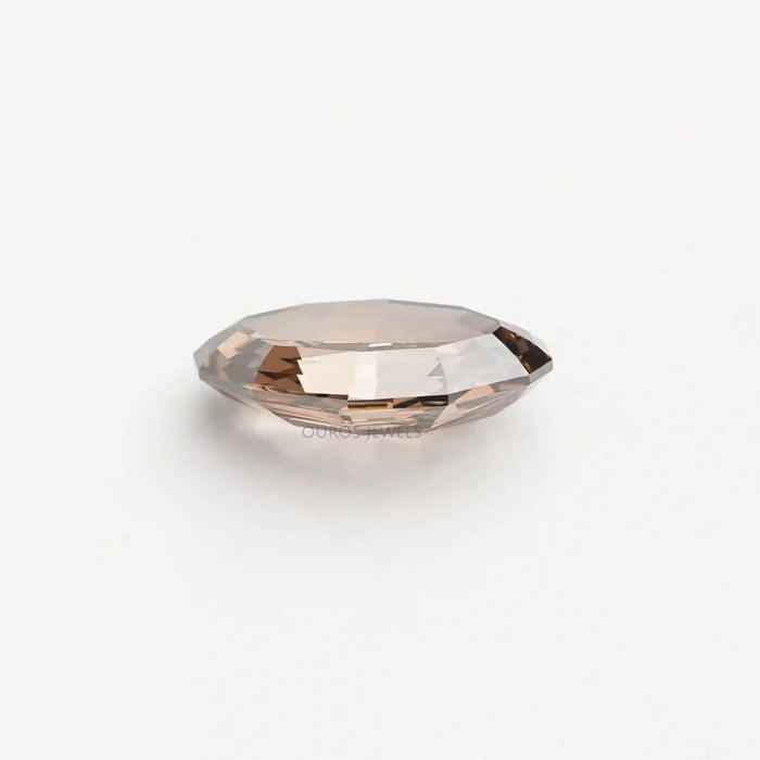 [Side View of Oval Lab Grown Diamond]-[Ouros Jewels]
