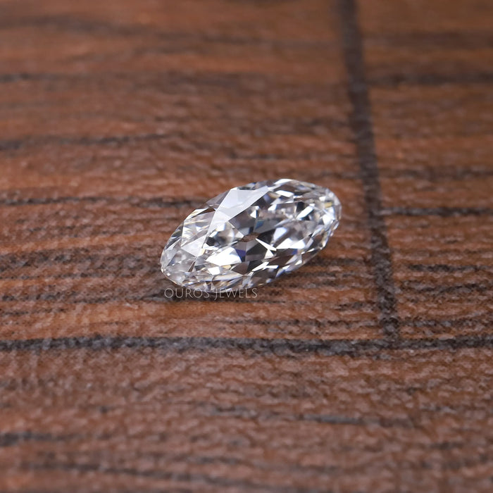 [Brilliant Shine Of Moval Cut Lab Created Diamond]-[Ouros Jewels]