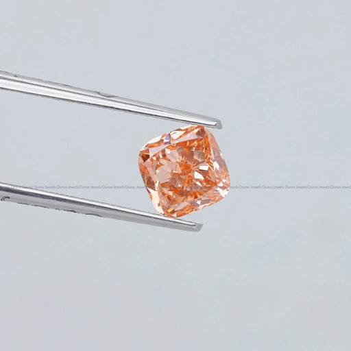 1.36 Carat Vivid Pink Cushion Lab Diamond