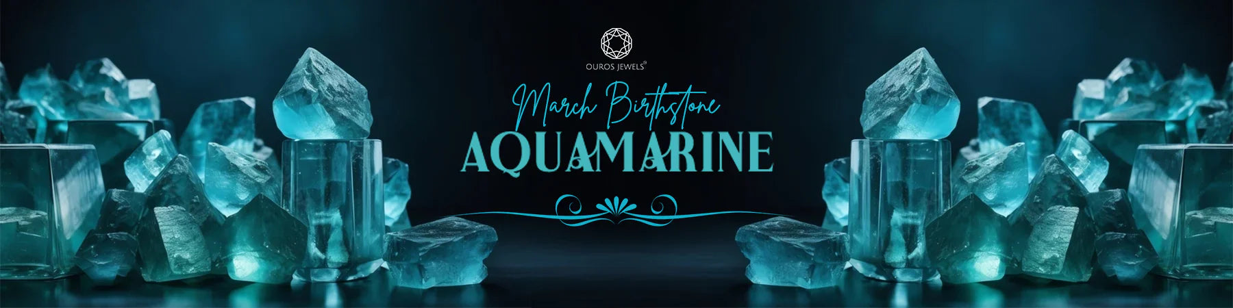 Image showing March Birthstone: Aquamarine