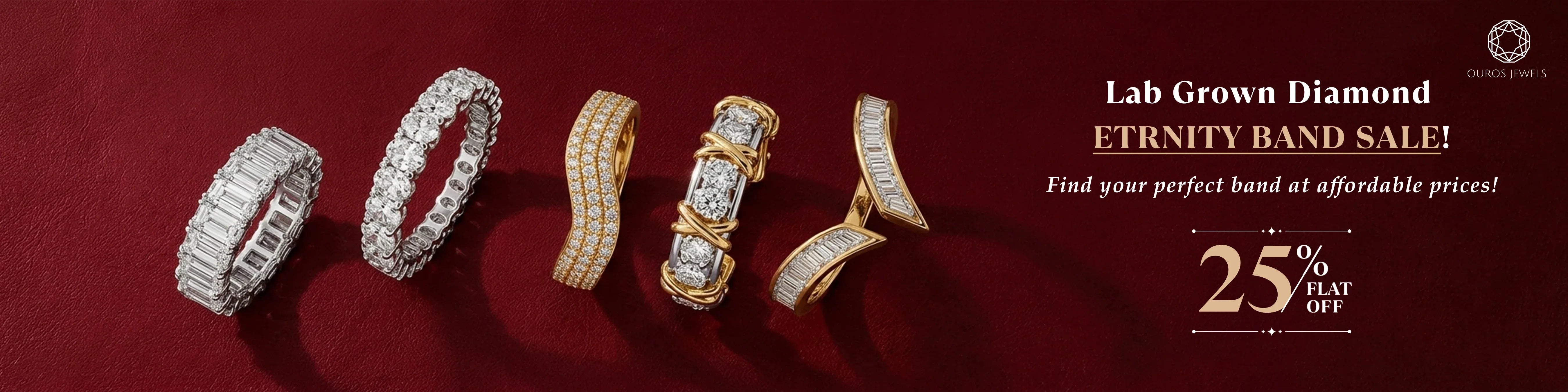 Diamond Eternity Band Sale: Find Your Perfect Band at 25% Off
