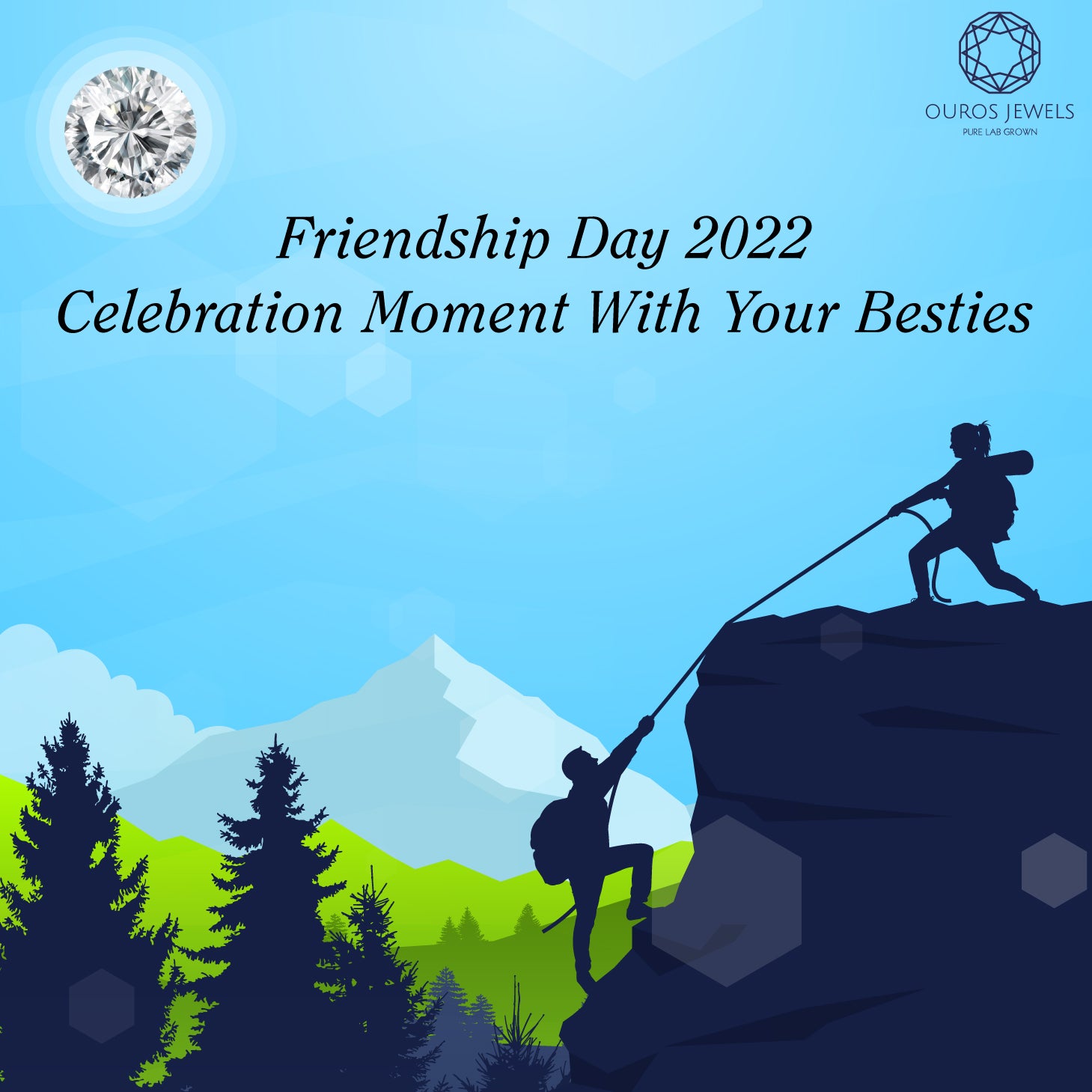 [Friendship Day Celebrate Best Moment With Bestie]-[Ouros Jewels]