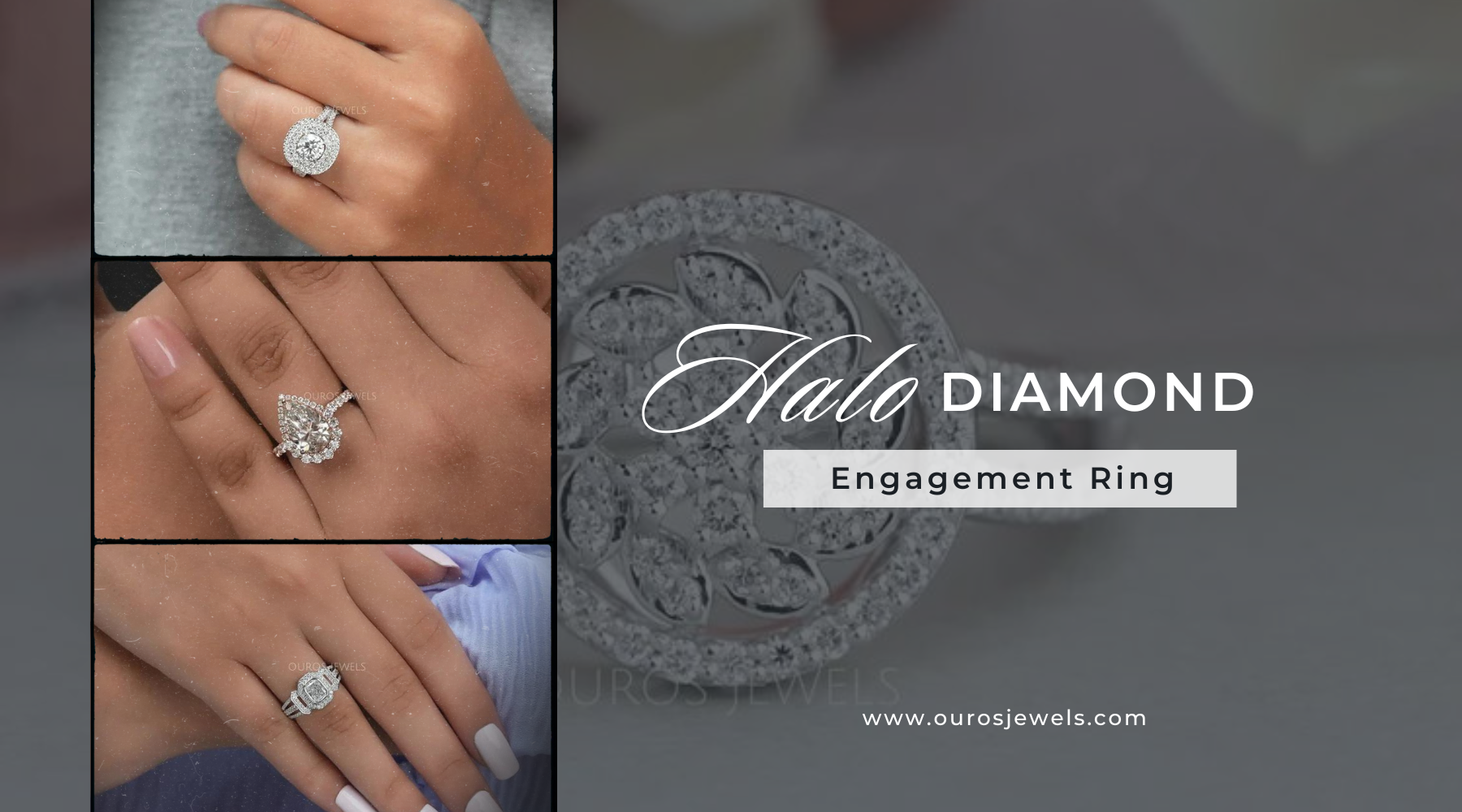 1.01 Ct Radiant Cut Diamond Ring, Radiant Cut Halo Ring, Double Halo  Diamond Engagement Ring, 18k White Gold Handmade Anniversary Halo Ring -  Etsy
