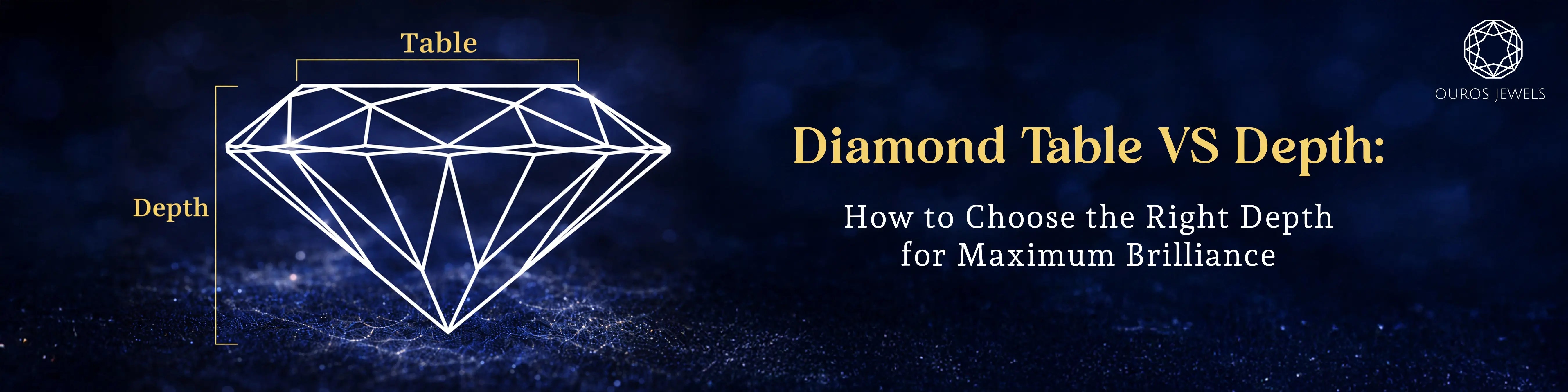 Dialon Table Diamond Table vs Depth: How to Choose the Right Proportions – Ouros Jewels