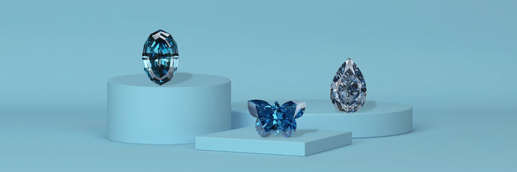 Lab Grown Blue Diamond