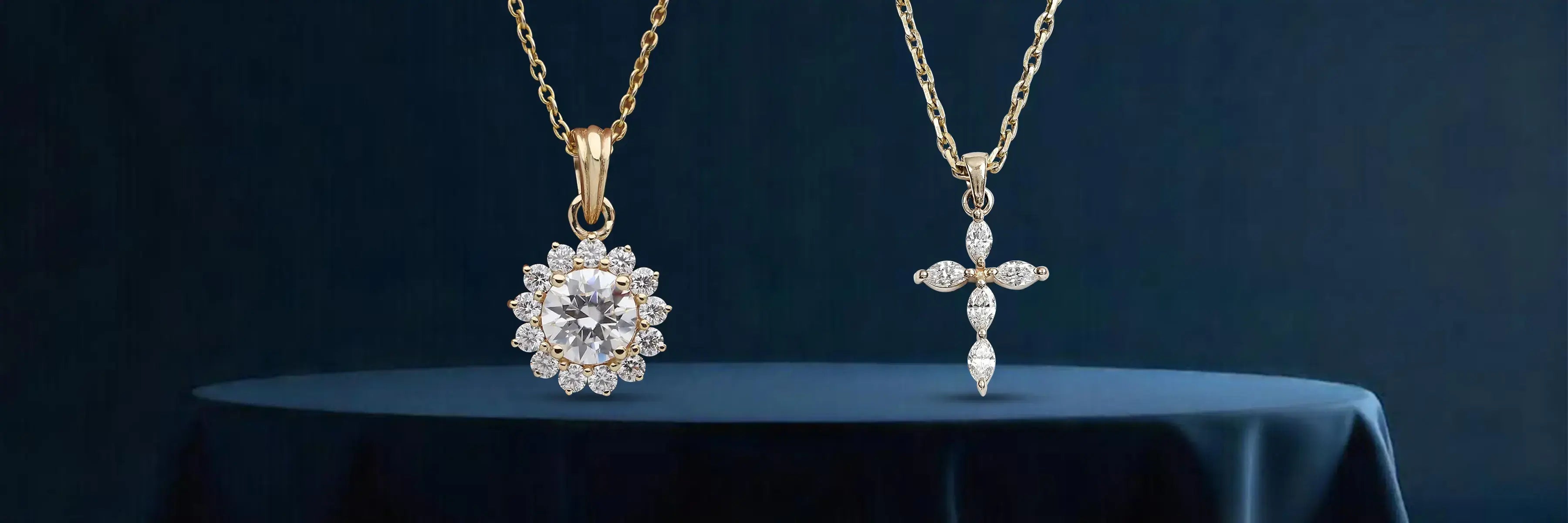 Lab Grown Diamond Pendants for Women