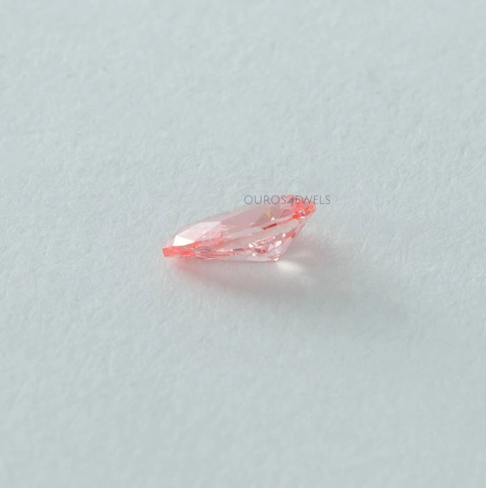 0.31 Carat Each Pink Pear Cut Lab Diamond Loose