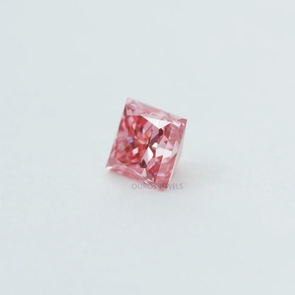 0.32 Carat Each Pink Princess Lab Grown Diamond