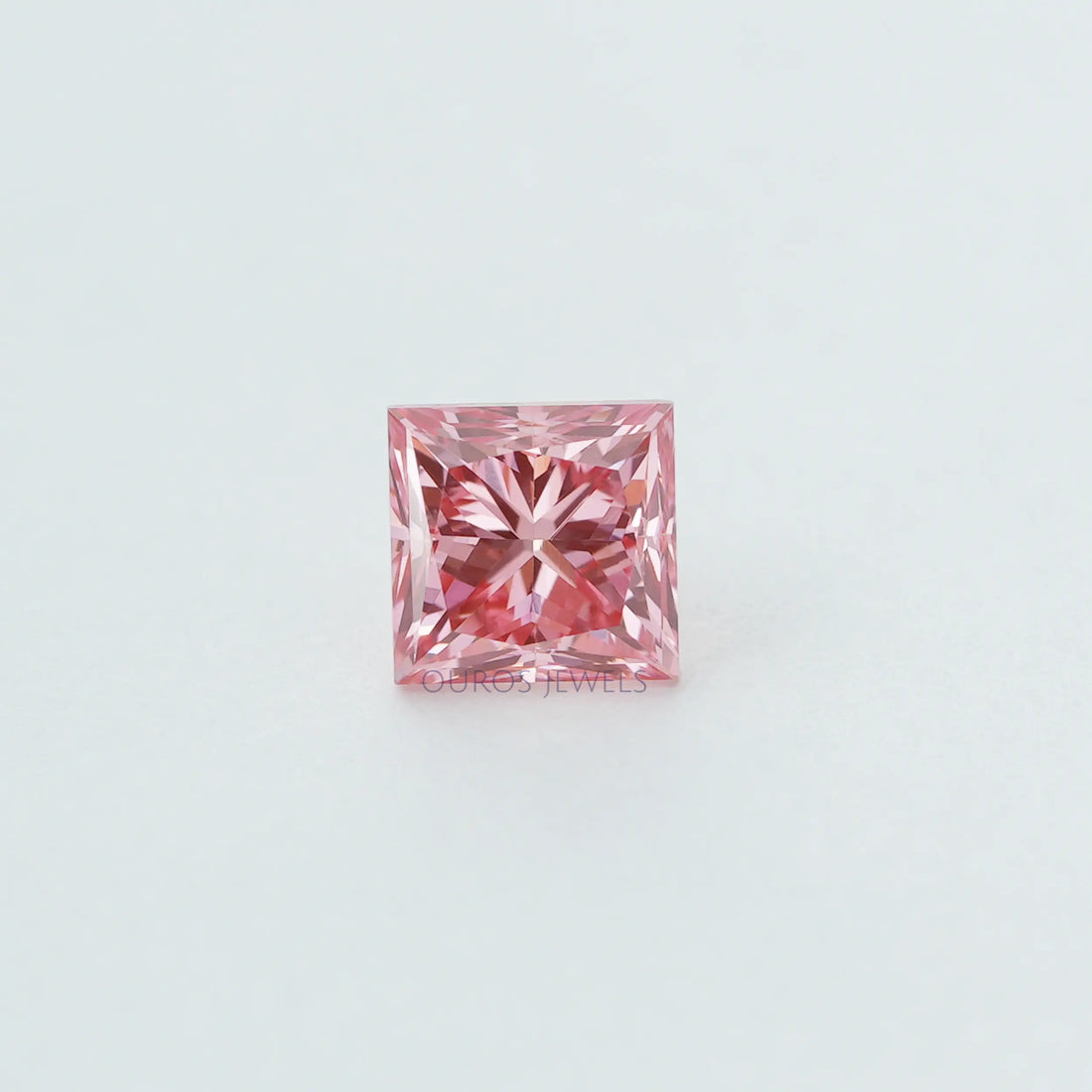 0.32 Carat Each Pink Princess Lab Grown Diamond