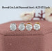 Round Cut Lab Grown Diamond Stud Earrings 1.50 TCW Earrings