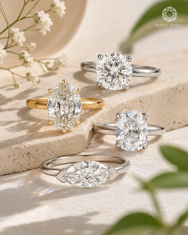 Best Prong Setting Styles for Solitaire Engagement Rings