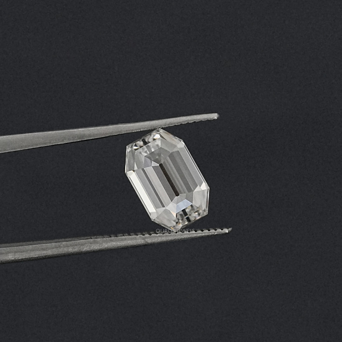 Old Mine Emerald Cut Lab Grown Loose Diamond Loose
