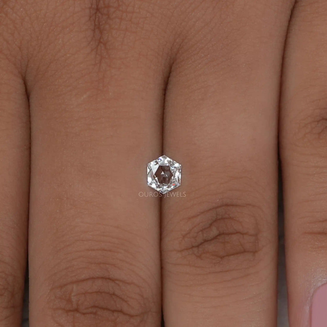 Fire Rose Cut Lab Grown Diamond Loose Loose