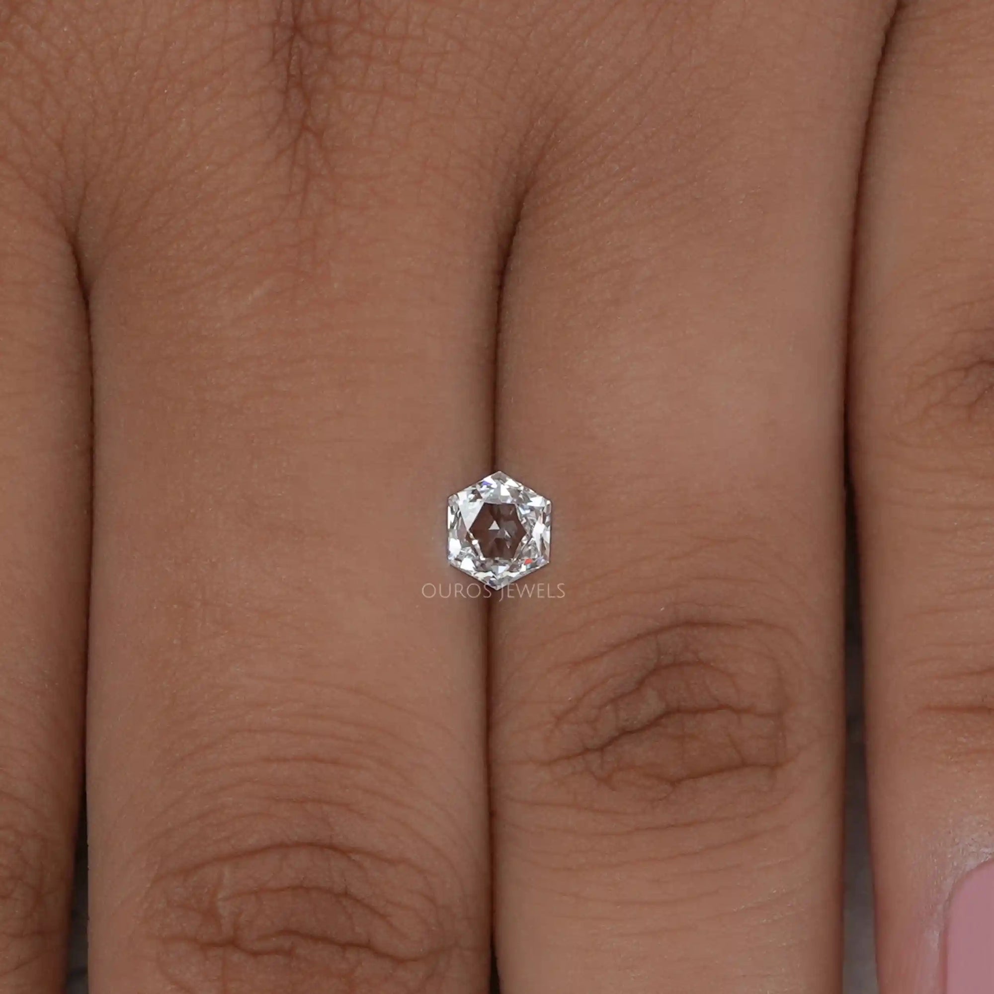 Fire Rose Cut Lab Grown Diamond Loose Loose