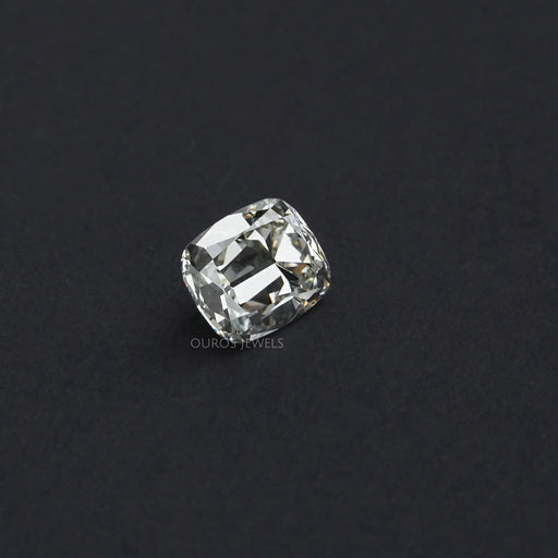 [3.06 carat old mine cushion diamond ring]-[ouros jewels]