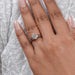 Vintage Old European Round Cut Art Deco Engagement Ring Ring