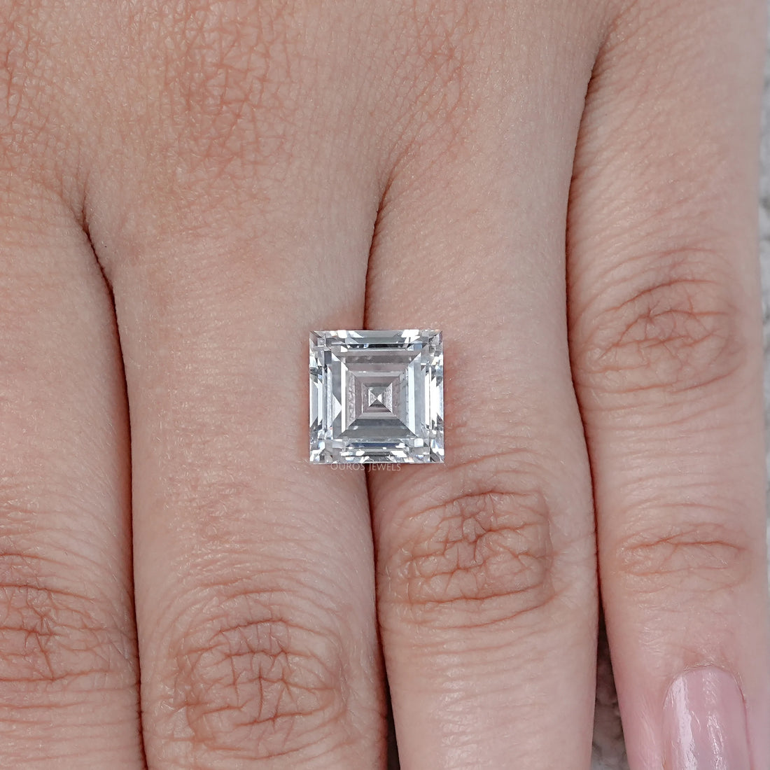 Carre Cut Lab Grown Loose Diamond