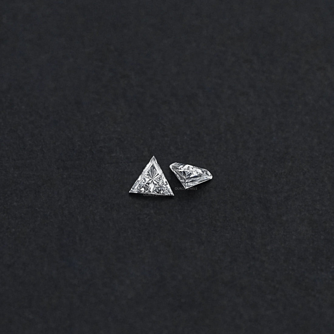 Triangle Cut Lab Grown Diamond Loose Pair Loose