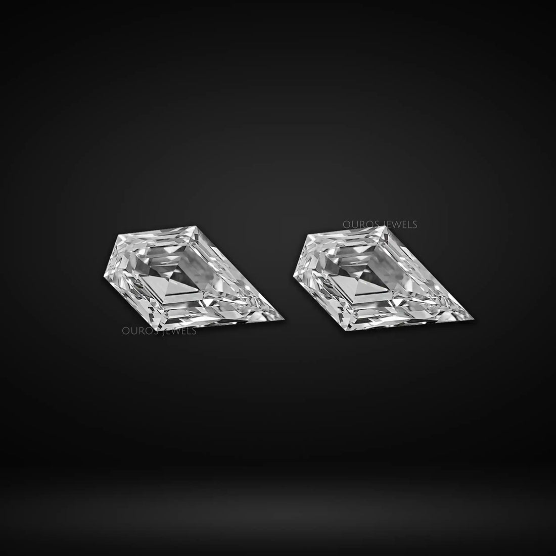Arrow Cut Diamond Matching Pair Loose