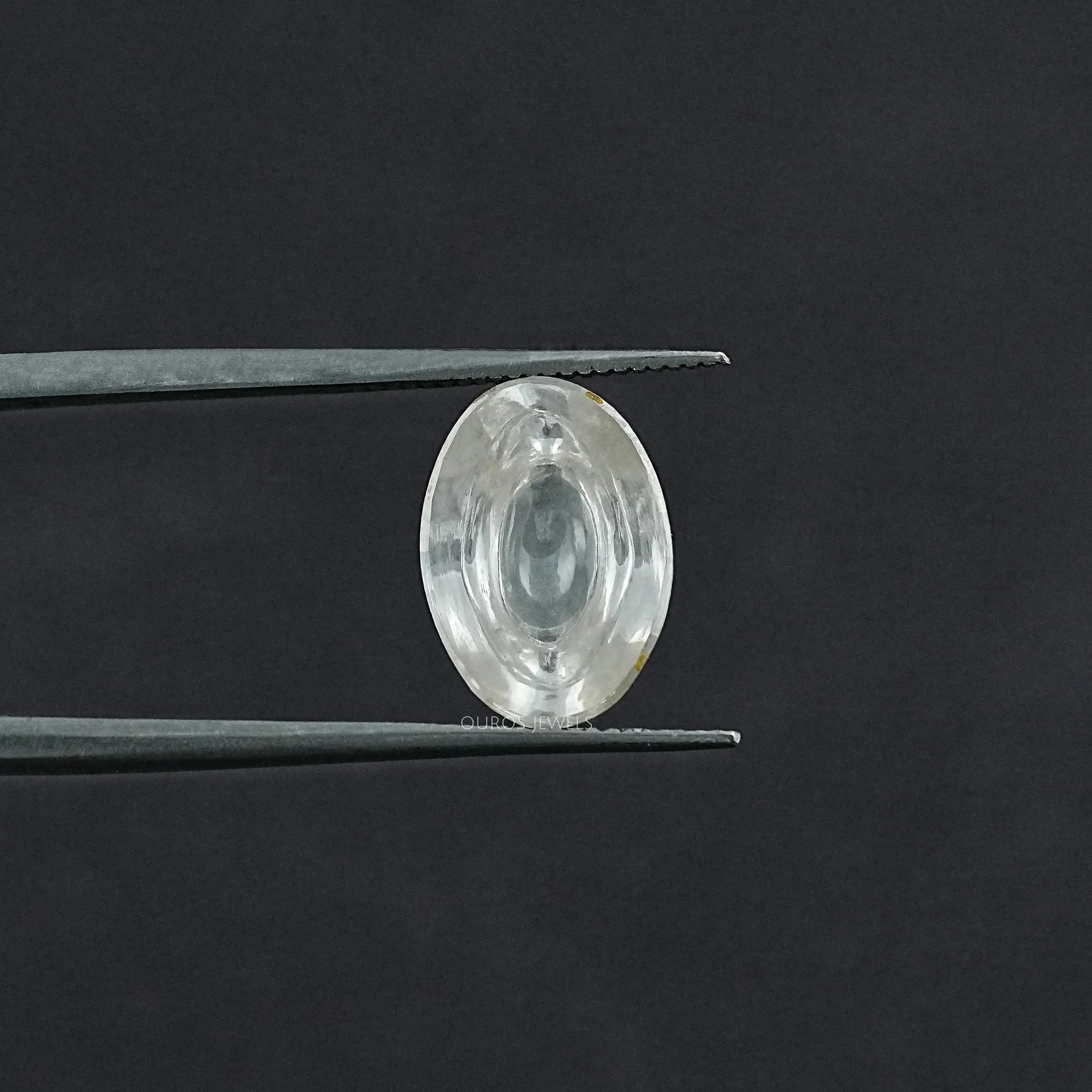 Cabachon Oval Lab Grown Loose Diamond Loose