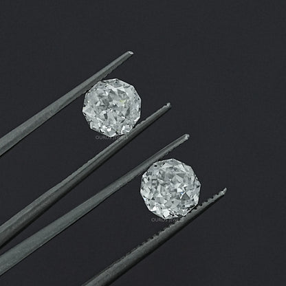Meteor Cut Lab Diamond Matching Pair Loose