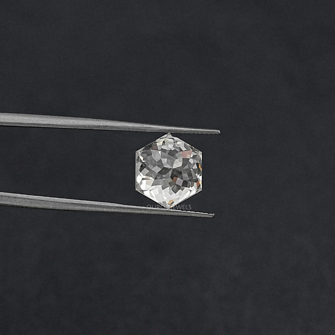 Portuguese Hexagon Cut Lab Diamond Loose Loose