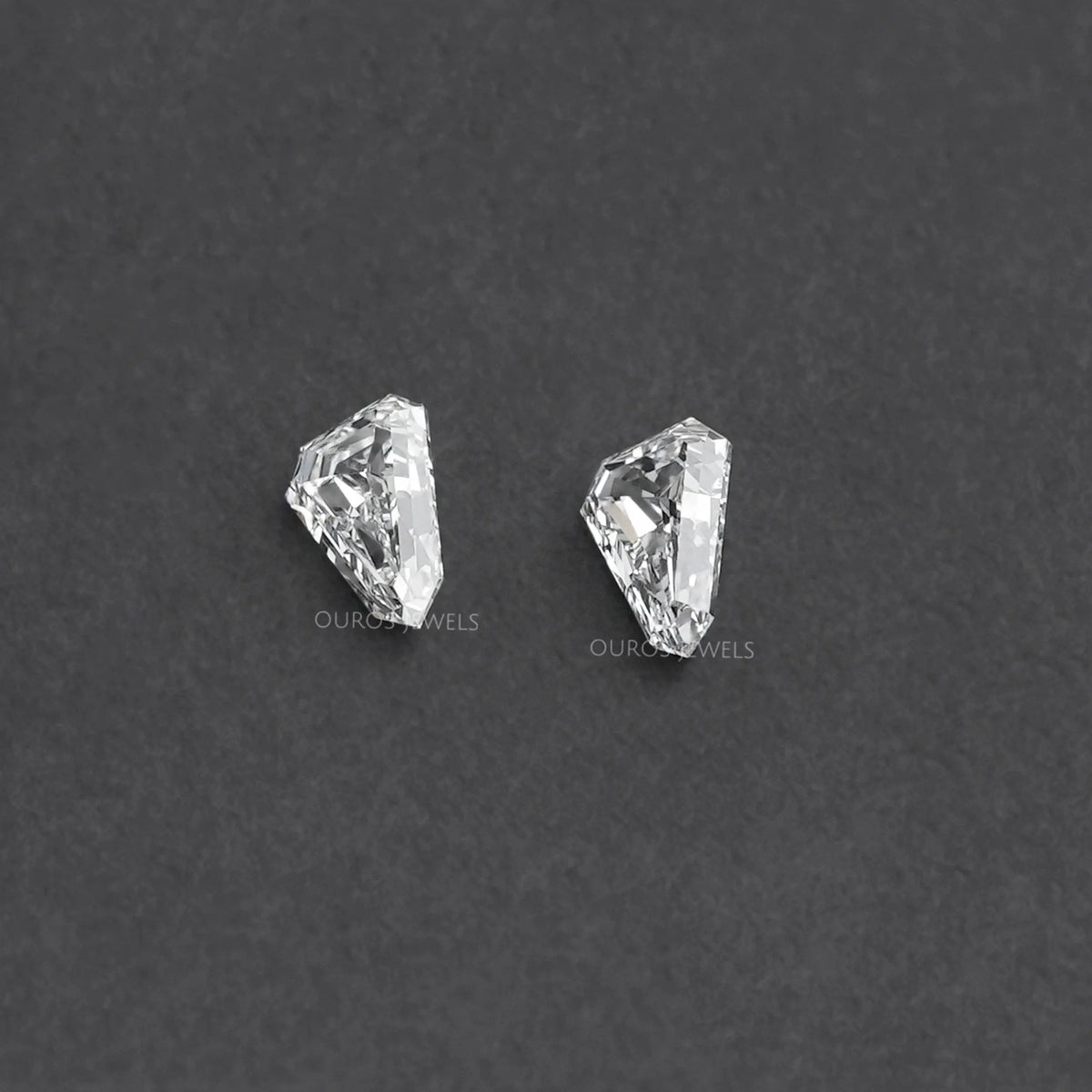 Arrow Cut Lab Diamond Pair Loose