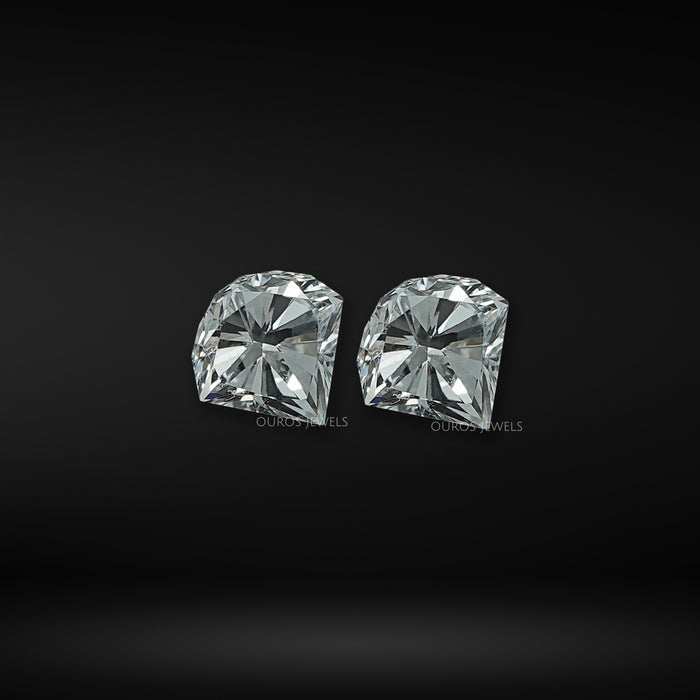 Unique Cone Cut Lab Diamond Matching Pair