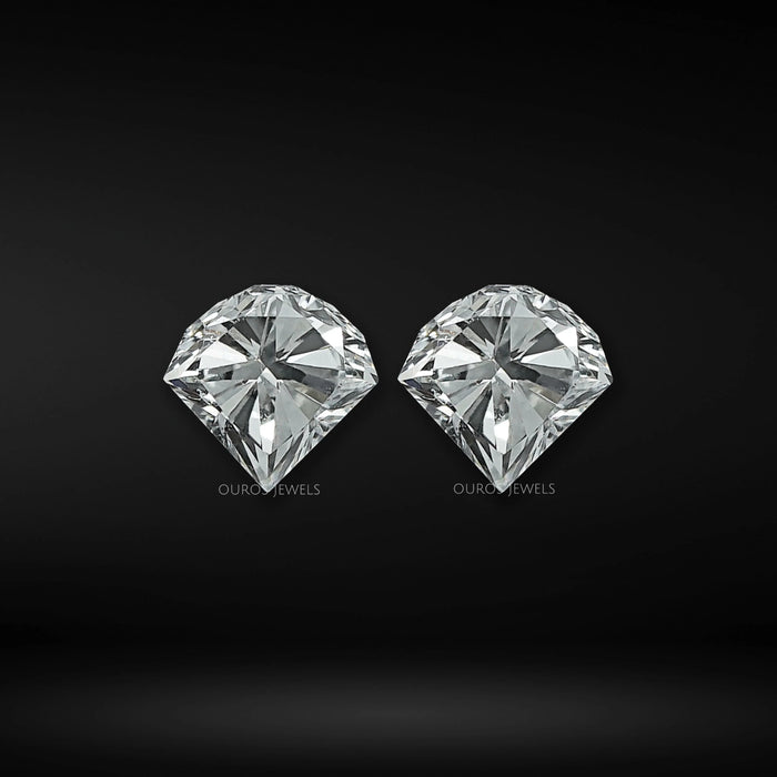 Unique Cone Cut Lab Diamond Matching Pair Loose