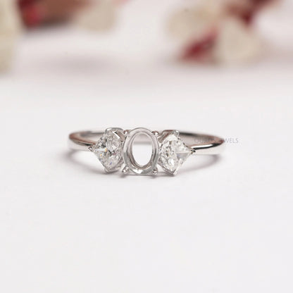 Unique Cone Cut Lab Diamond Matching Pair Loose