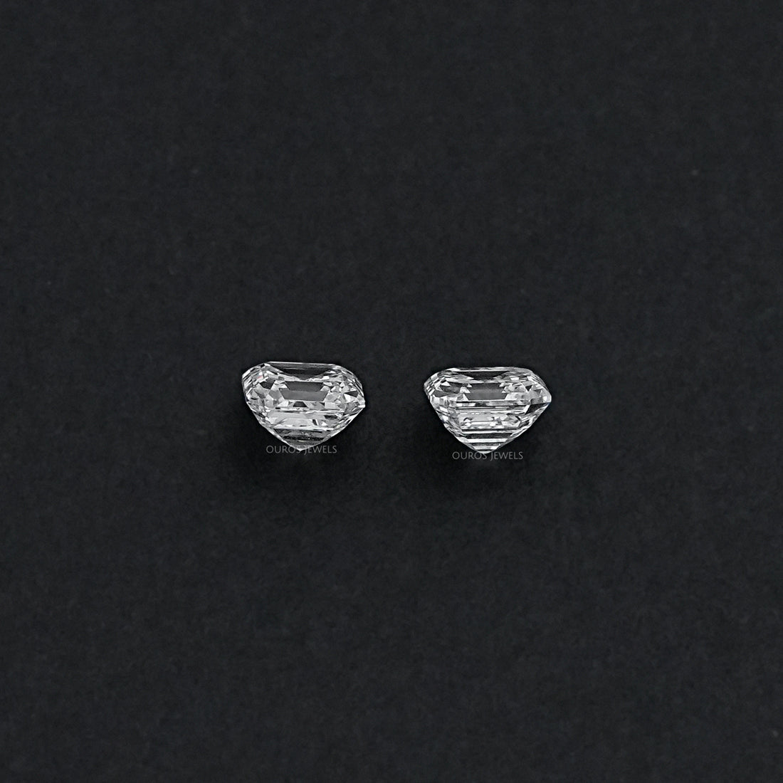 Asscher Cut Loose Lab Diamond Pair Loose