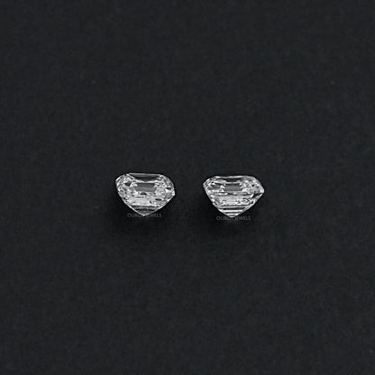 Asscher Cut Loose Lab Diamond Pair Loose