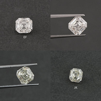 Old Mine Asscher Cut Lab Grown Diamond Loose